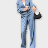 Chantal - Megztinis ir kelnių komplektas