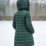 Jami | Pūkuotas paltas su vilnos pamušalu