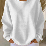 Naujas - Klasikinis Megztinis 