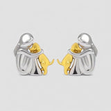 Šunų apkabinimo auskarai