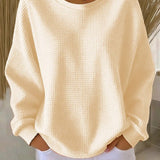 Naujas - Klasikinis Megztinis 