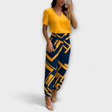 Irmelin - Elegantiškas komplektas su megztiniu ir kelnėmis