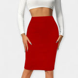 Aukšto biuro sijonas