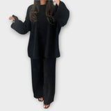 Ingrid – Plus Size Acanaloto Stiliaus Komplektas